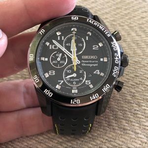 Authentic Seiko Sportura Chronograph